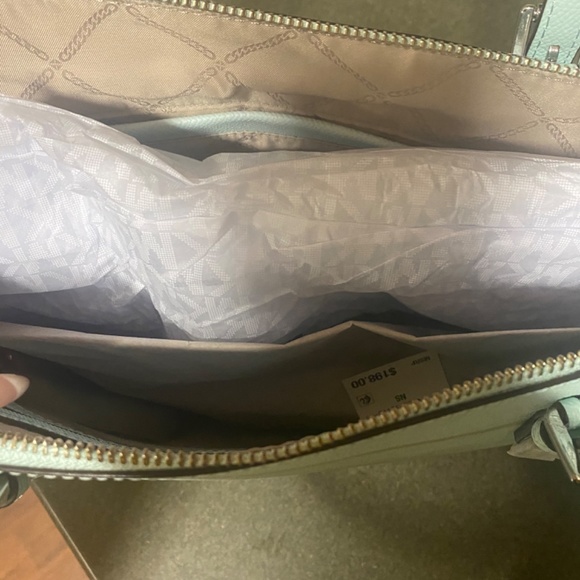 MICHEAL KORS FAIR AQUA TOTE - Picture 4 of 6